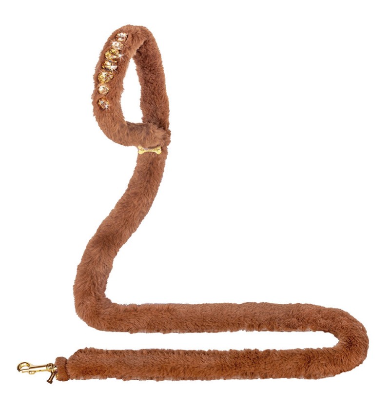 Posh Diamond Lead Caramel/Gold