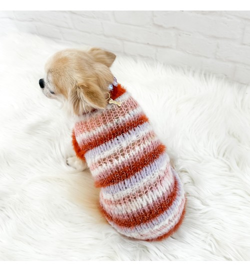 Righe Da Favola Pull Rust 2