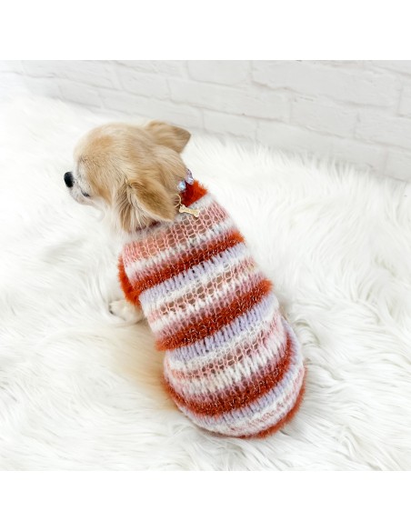 Righe Da Favola Pull Rust