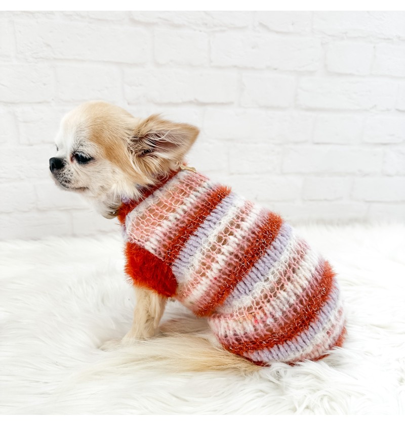 Righe Da Favola Pull Rust