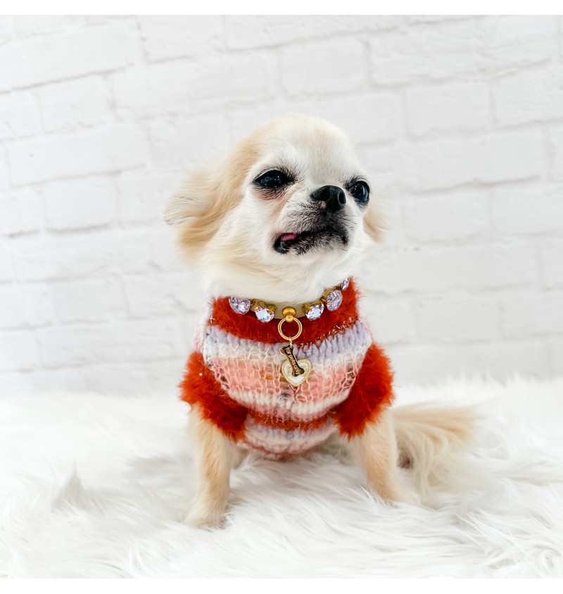 Righe Da Favola Pull Rust