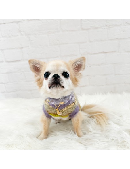 Lilac Posh Diamond Collar