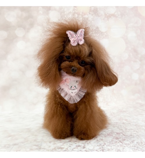 TopoMio Furry Bandana Pink 2