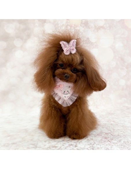 TopoMio Furry Bandana Pink