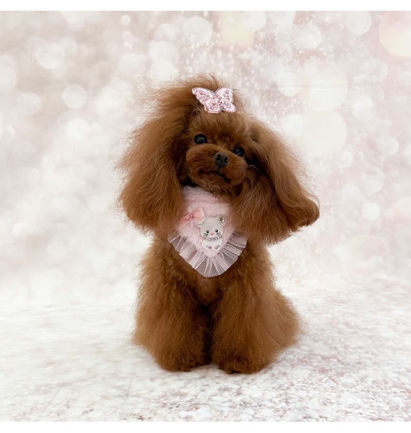 TopoMio Furry Bandana Pink