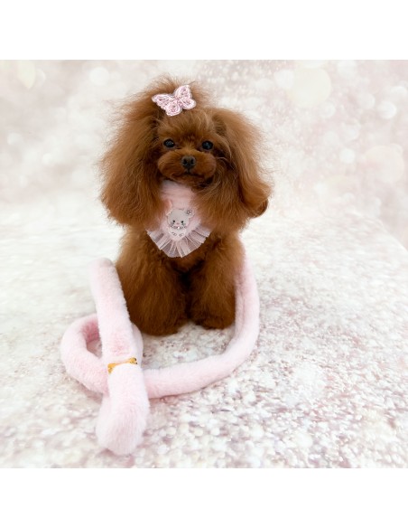 TopoMio Furry Bandana Pink