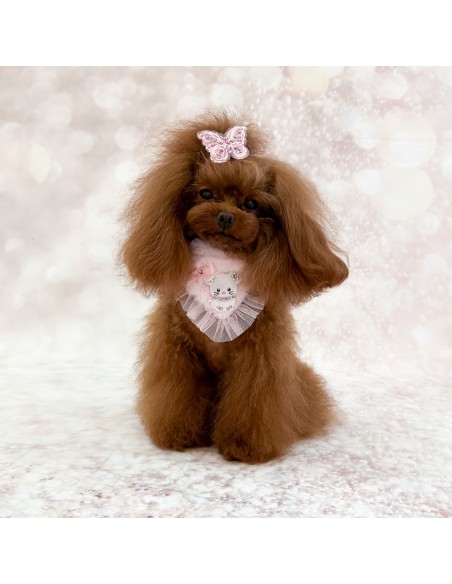 TopoMio Furry Bandana Pink