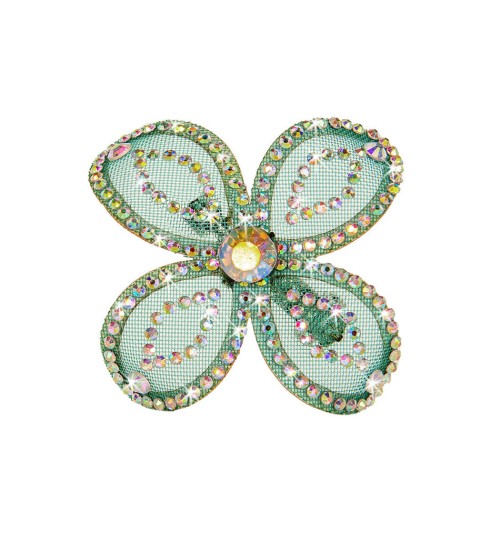 Beryl Green Flower Hairclip