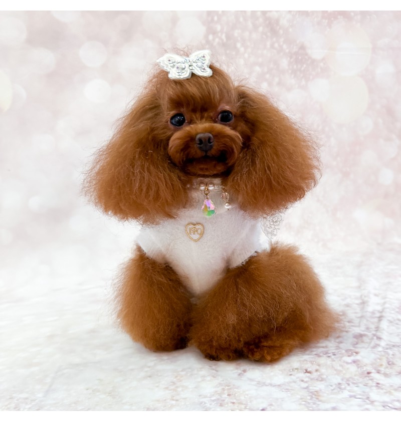 My Butterfly Hairclip White