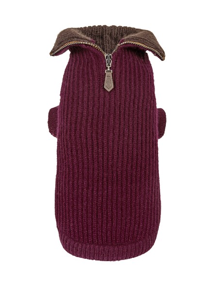 100% Cashmere Pull Vittorio Burgundy