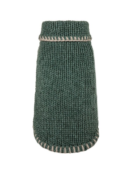100% Cashmere Pull Gregorio Green