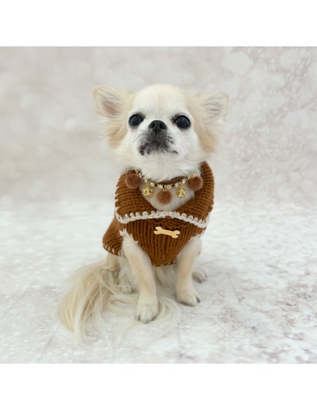 100% Cashmere Pull Gregorio Caramel