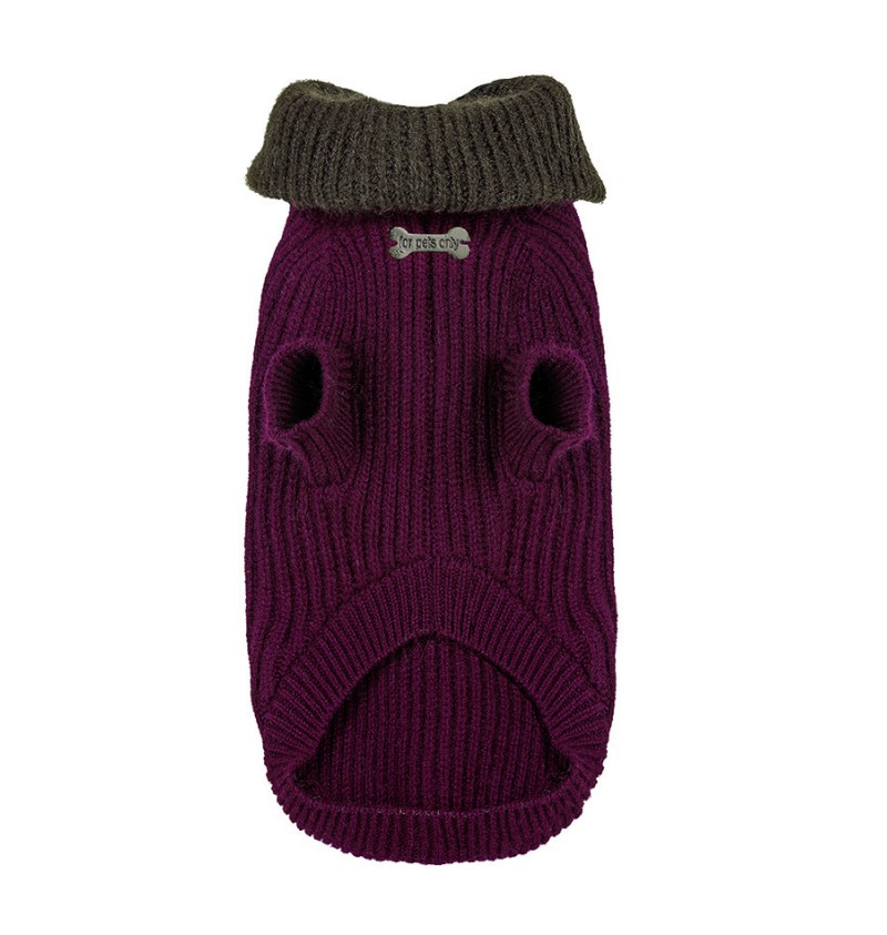 100% Cashmere Pull Vittorio Burgundy