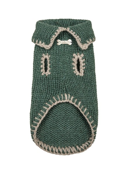 100% Cashmere Pull Gregorio Green