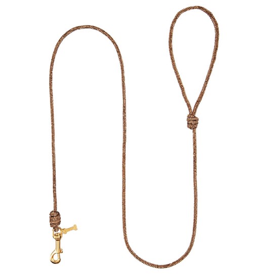 Crystal Babe Leash Topaz/Gold
