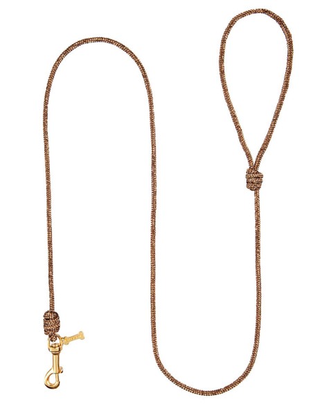 Crystal Babe Leash Topaz/Gold