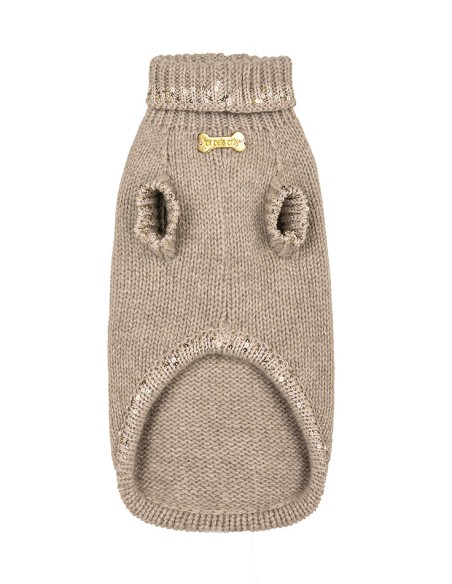 100% Cashmere Pull Beatrice Greige