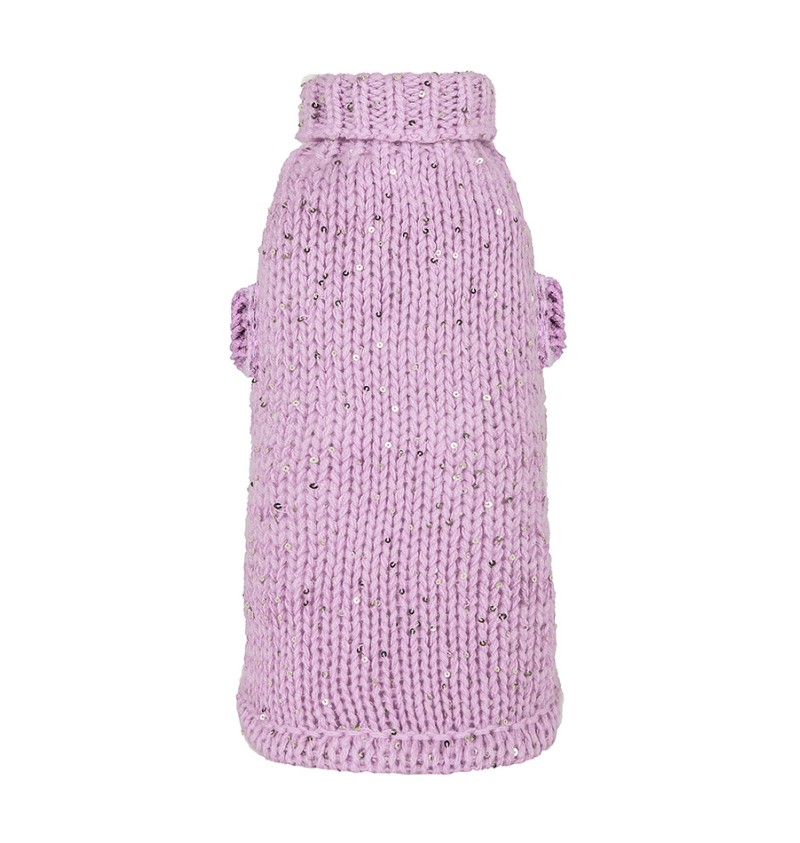 100% Cashmere Pull Diletta Lilac