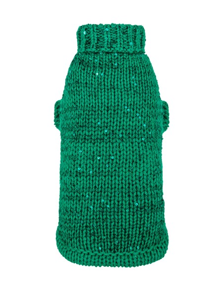 100% Cashmere Pull Diletta Green