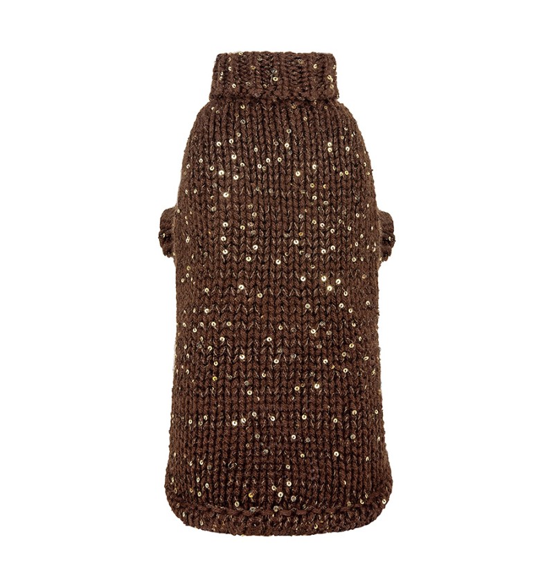 100% Cashmere Pull Diletta Choco