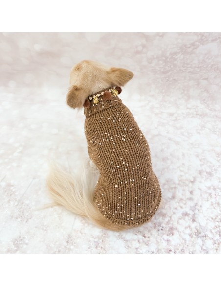 100% Cashmere Pull Diletta Caramel