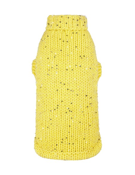 100% Cashmere Pull Diletta Yellow