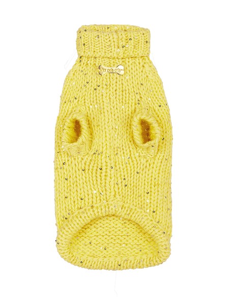 100% Cashmere Pull Diletta Yellow