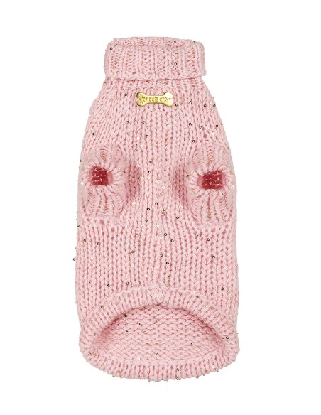 100% Cashmere Pull Diletta Pink