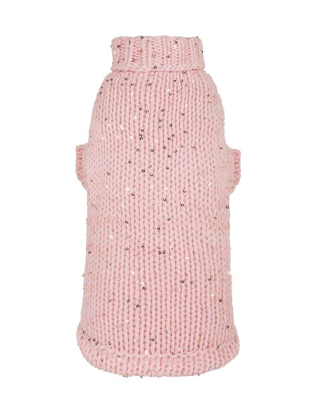 100% Cashmere Pull Diletta Pink