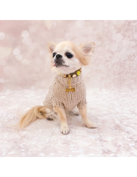 100% Cashmere Pull Diletta Natural