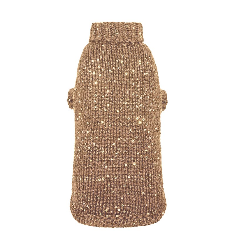 100% Cashmere Pull Diletta Caramel