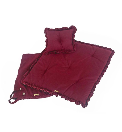 Beauty Seasonal Change Pillow Burgundy 2