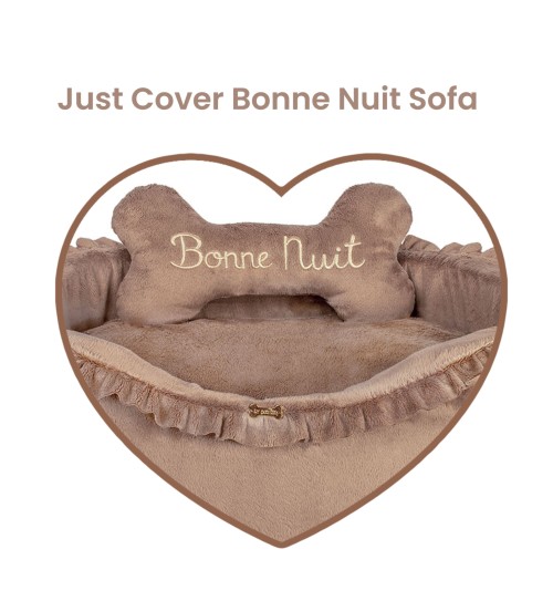 Just Cover Bonne Nuit Sofa Caramel