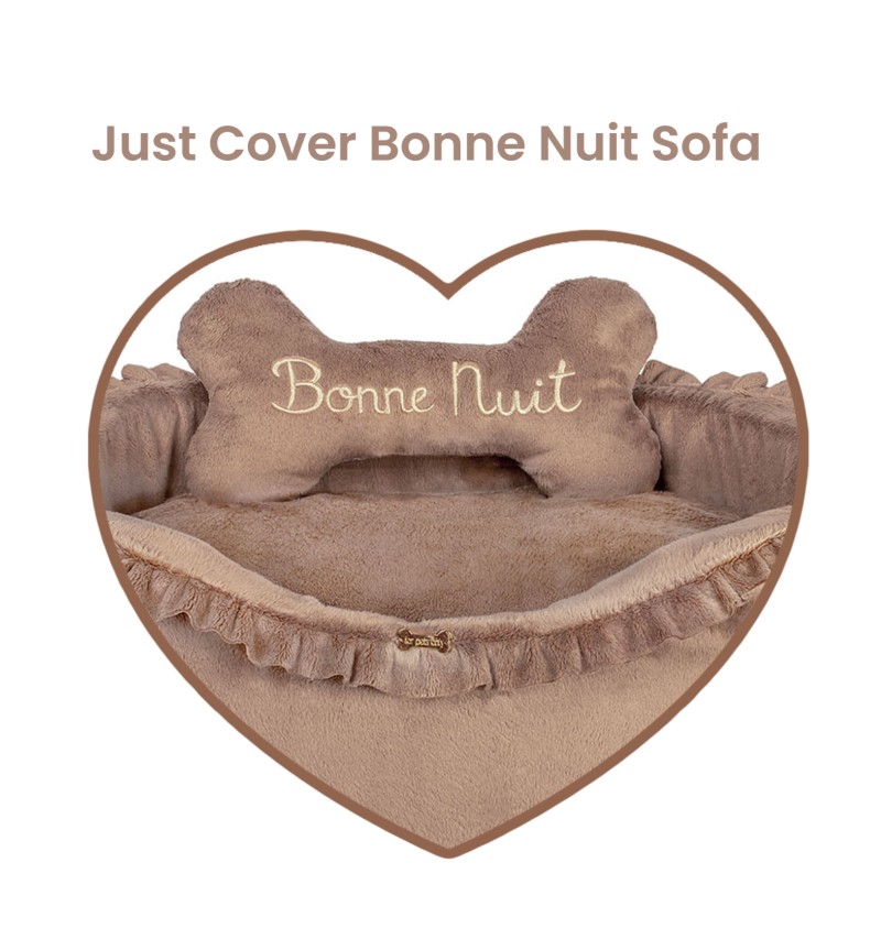 Just Cover Bonne Nuit Sofa Caramel
