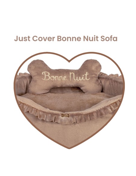 Just Cover Bonne Nuit Sofa Caramel