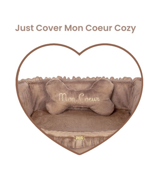 Just Cover Mon Coeur Cozy  Caramel