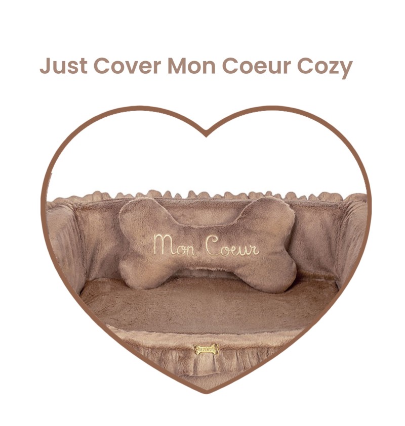 Just Cover Mon Coeur Cozy  Caramel
