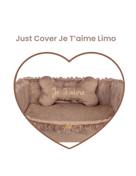 Just Cover Je T'Aime Limo Sofa Caramel