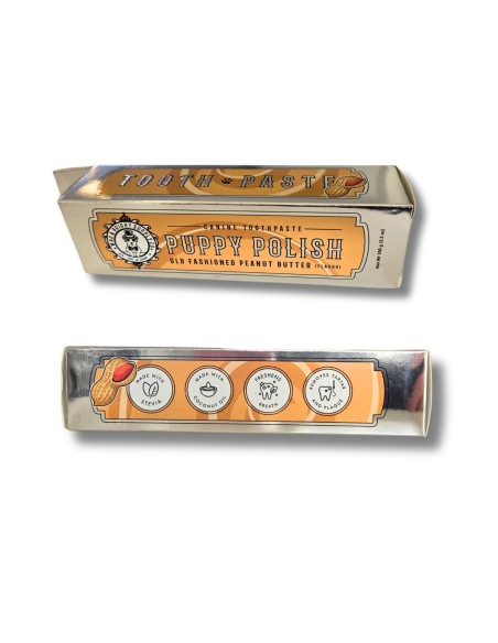 Puppy Polish Toothpaste - Burro di Arachidi