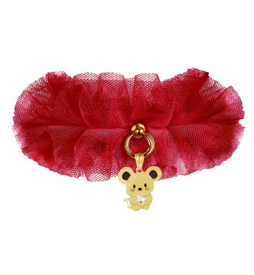 Topomio Ballerina Collar Red