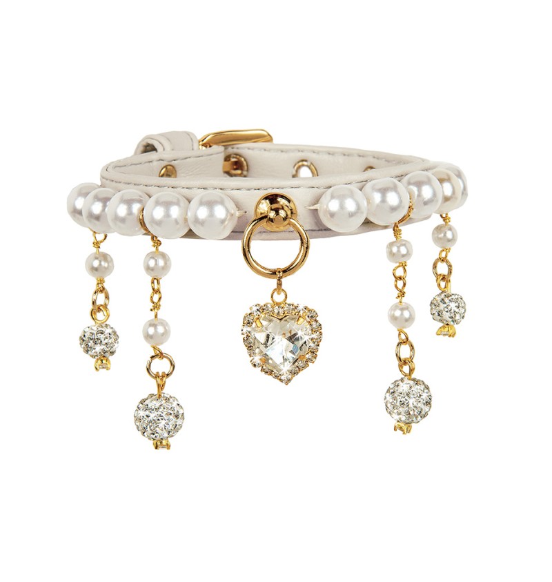 Snow White Pearls Collar