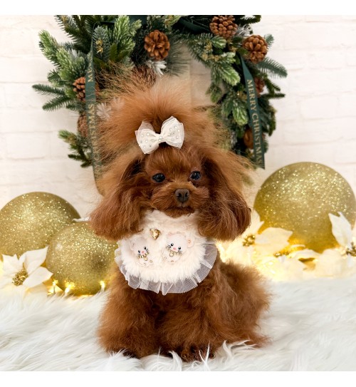 TopoMio Snow White Bib 2