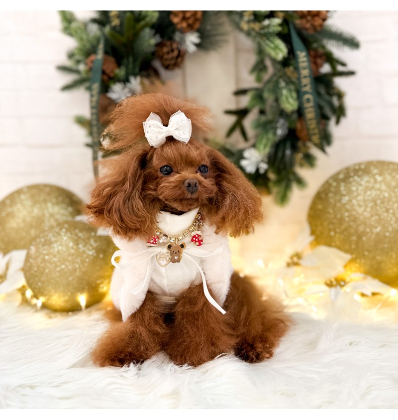 TopoMio Snow White Cape