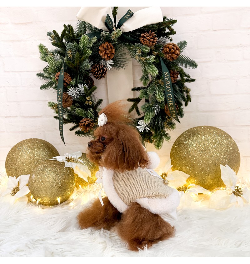 TopoMio Snow White Cape