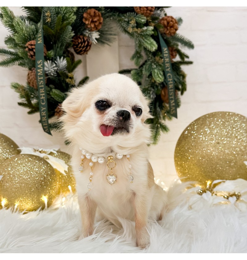 Snow White Pearls Collar