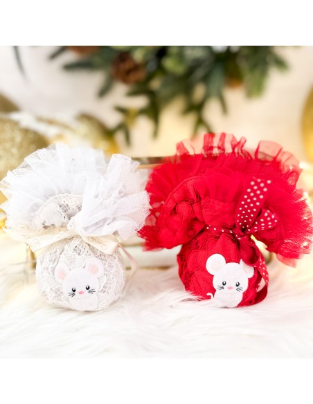 My TopoMio Christmas Toy Ball White