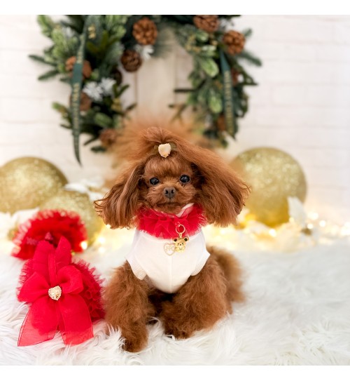 Topomio Ballerina Collar Red 2