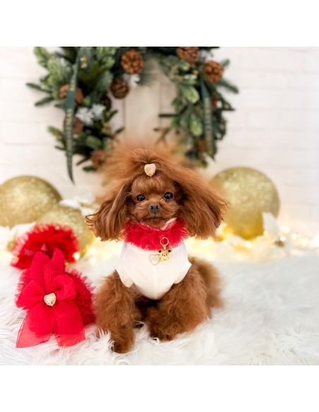 Topomio Ballerina Collar Red