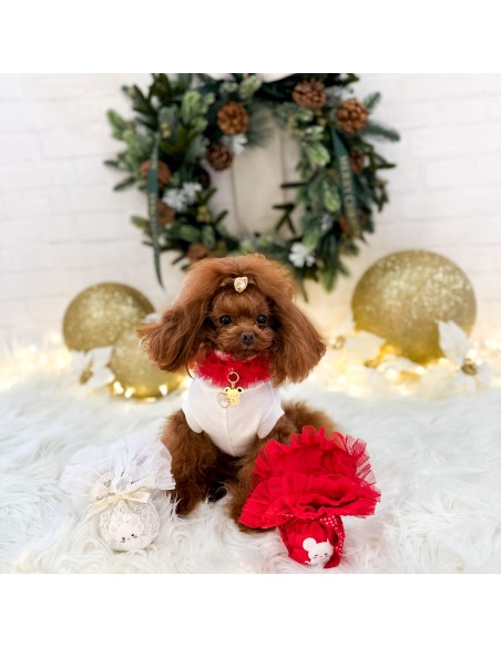 My TopoMio Christmas Toy Ball Red