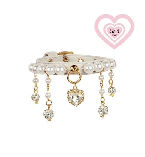 Snow White Pearls Collar